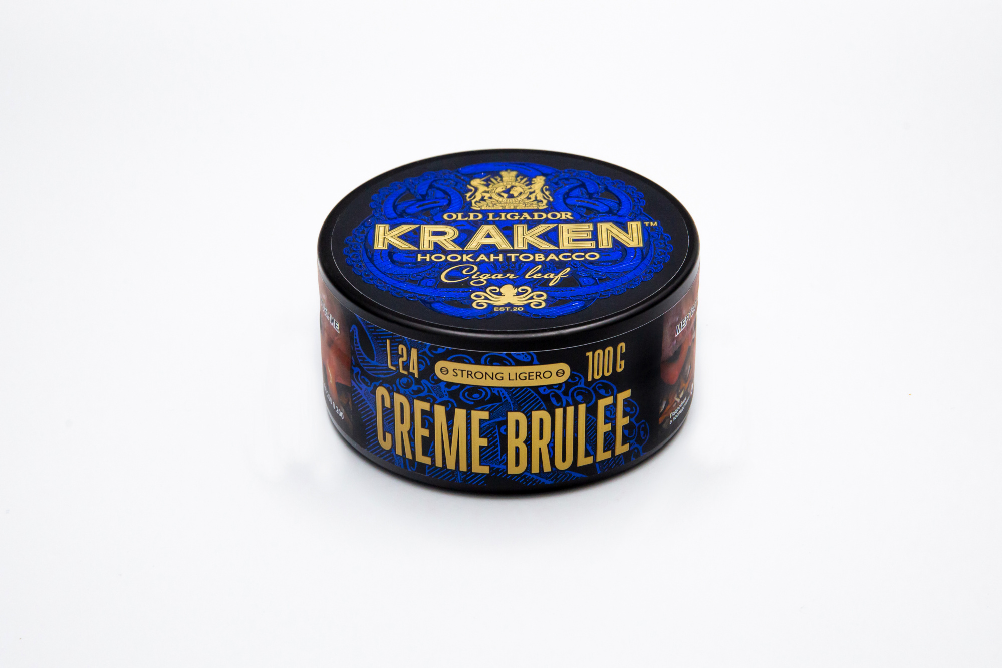 Табак для кальяна - Kraken - SL - Creme Brulee (L24) ( с ароматом крем брюле ) - 100 г
