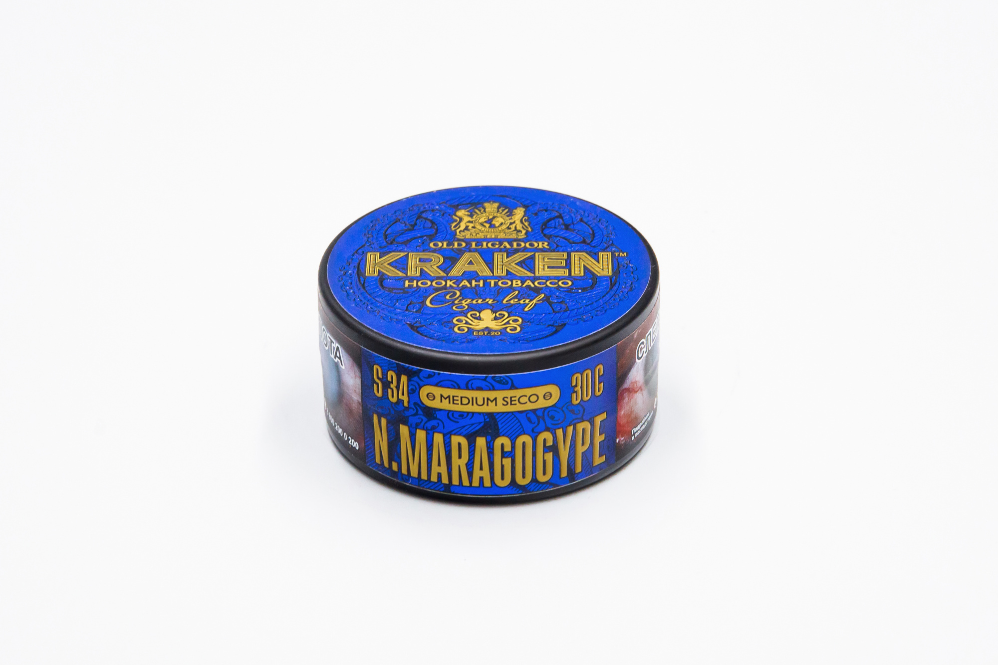 Табак для кальяна - Kraken - MS - N.Maragogype (S34) ( с ароматом никарагуанский кофе ) - 30 г
