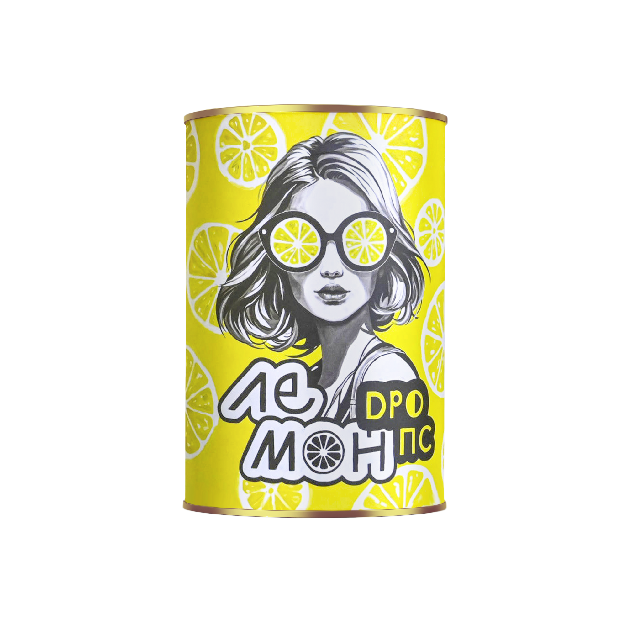 Табак для кальяна - Dogma - ЛЕМОН ДРОПС ( с ароматом лимонные конфеты ) - тубус 160 г