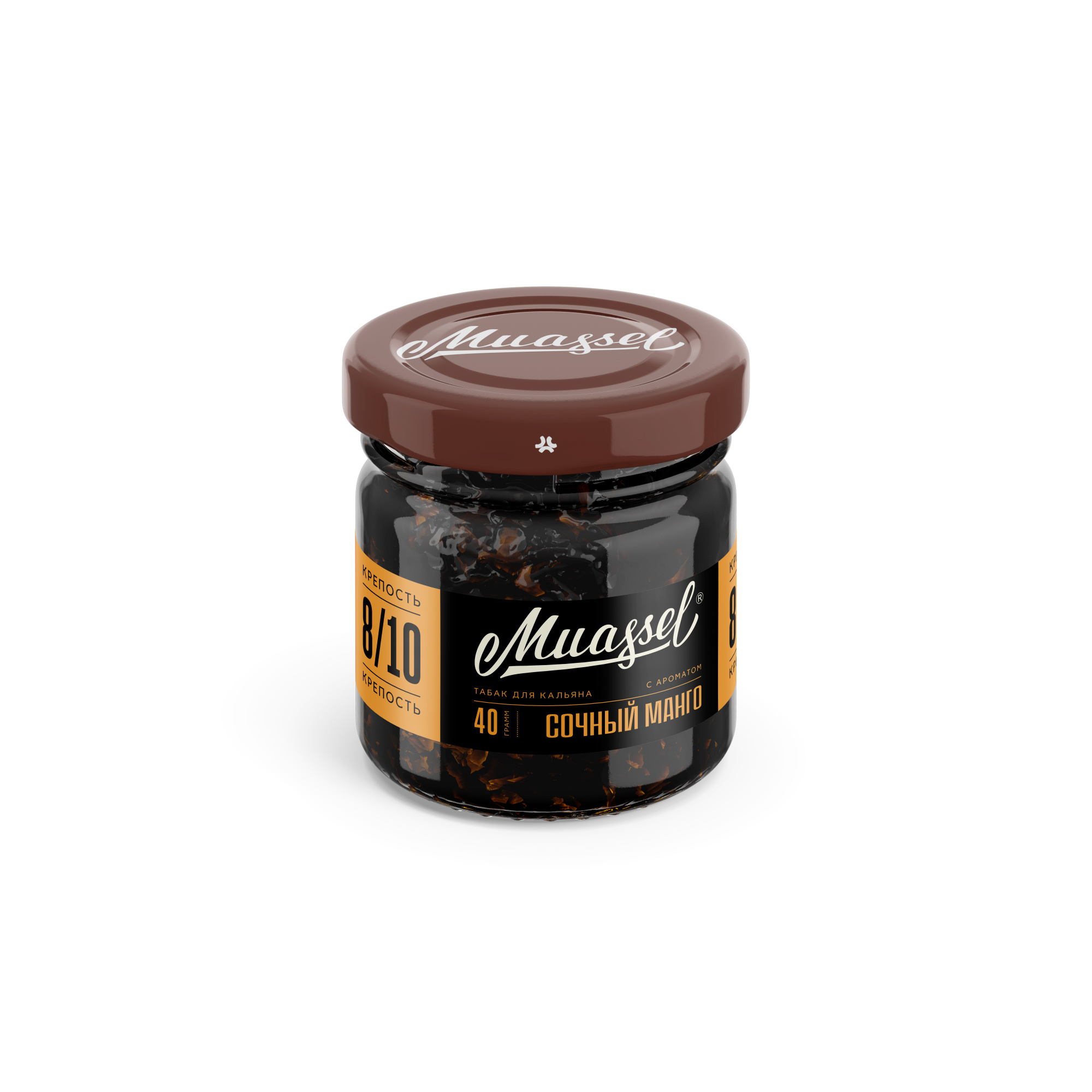 Табак для кальяна - Muassel extra strong 8/10 - Сочный манго ( с ароматом манго ) - 40 г