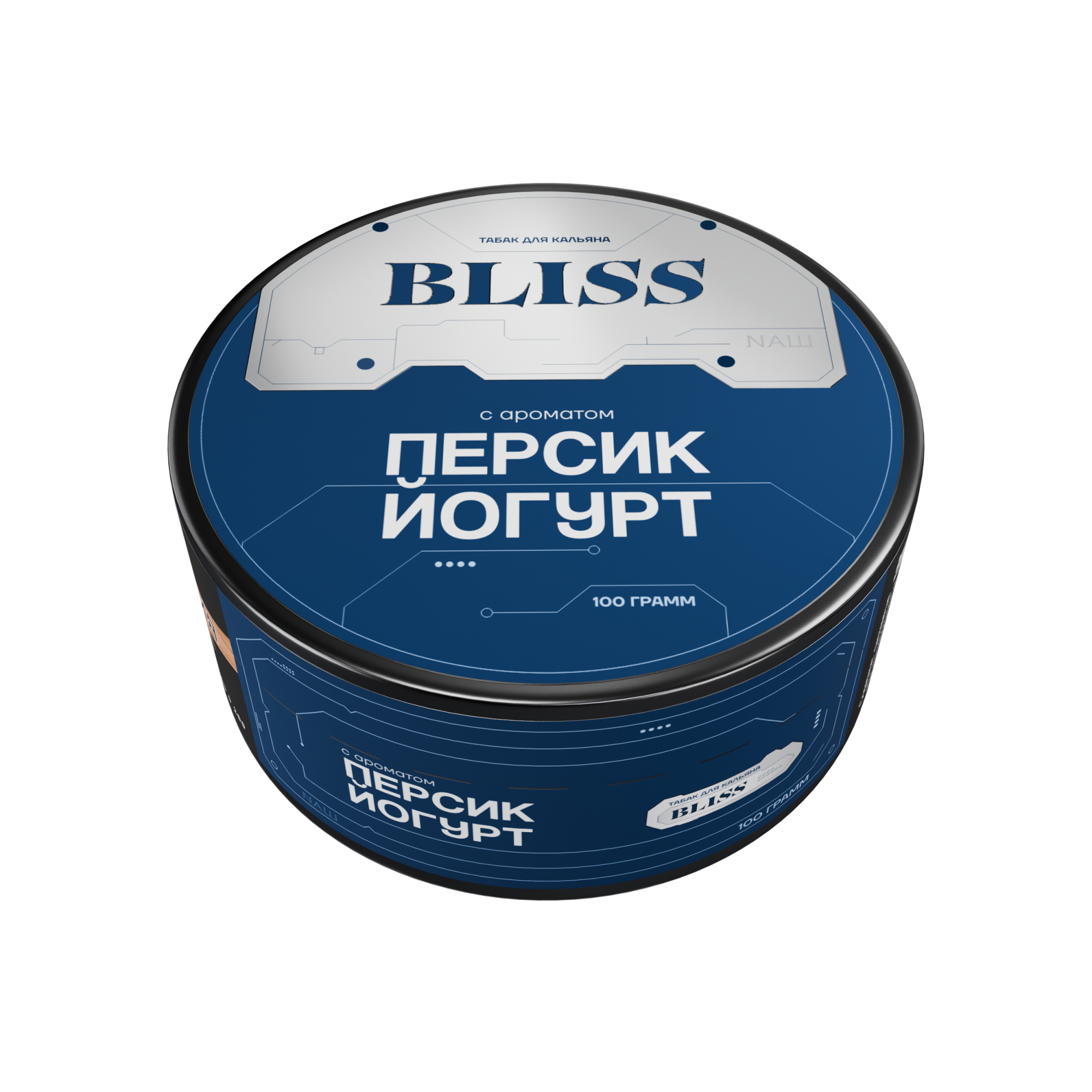 Табак для кальяна - Bliss - Персиковый йогурт ( с ароматом персиковый йогурт ) - 100 г