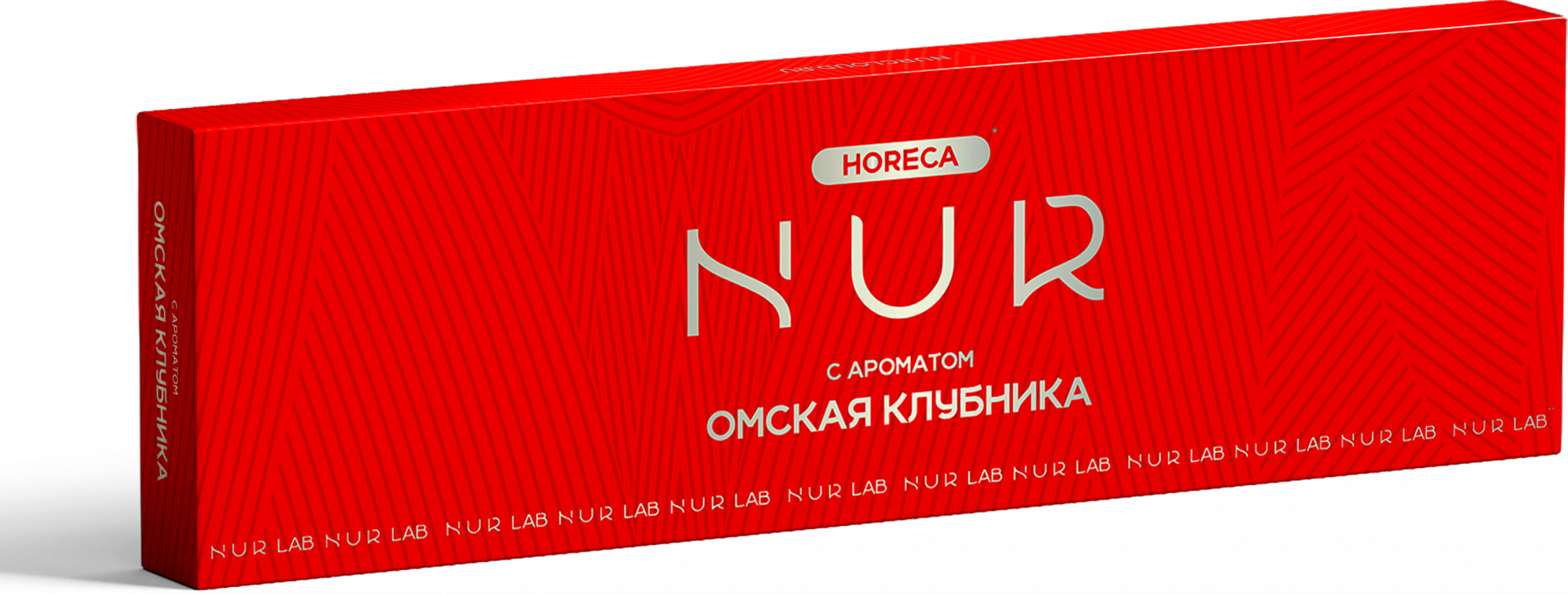 Табак для кальяна - NUR HORECA - ОМСКАЯ КЛУБНИКА - 200 г
