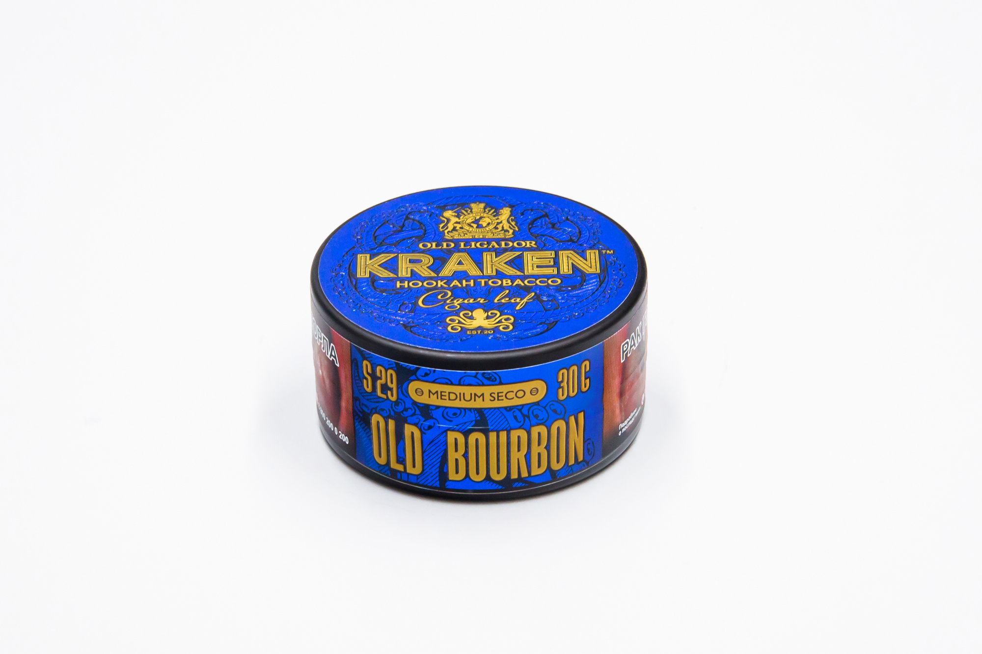 Табак для кальяна - Kraken - MS - Old Bourbon (S29) ( с ароматом выдержанный бурбон ) - 30 г