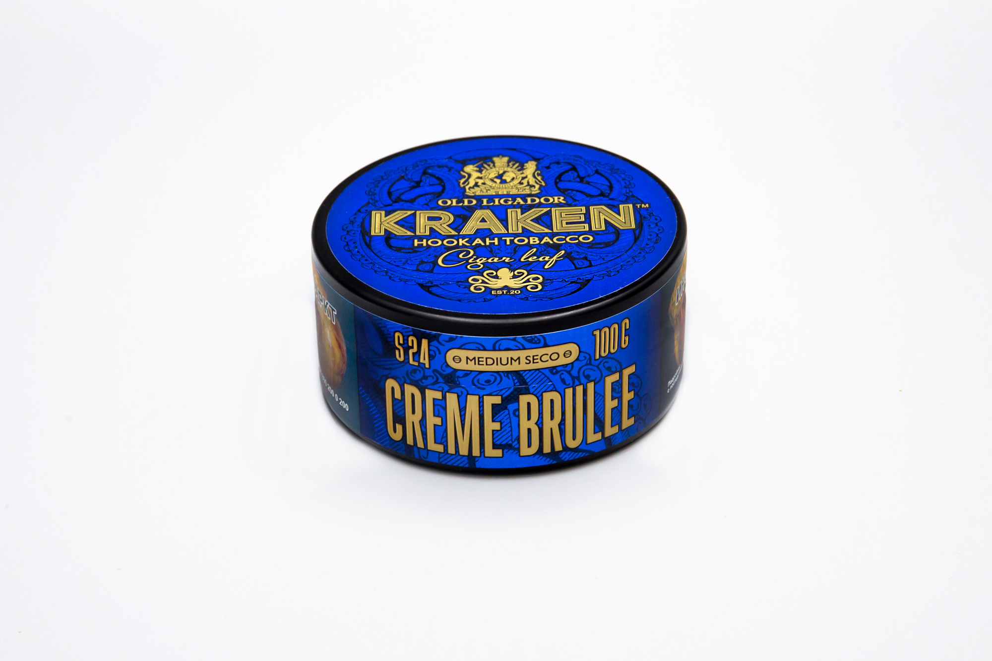Табак для кальяна - Kraken - MS - Creme Brulee ( с ароматом крем брюле ) - 100 г