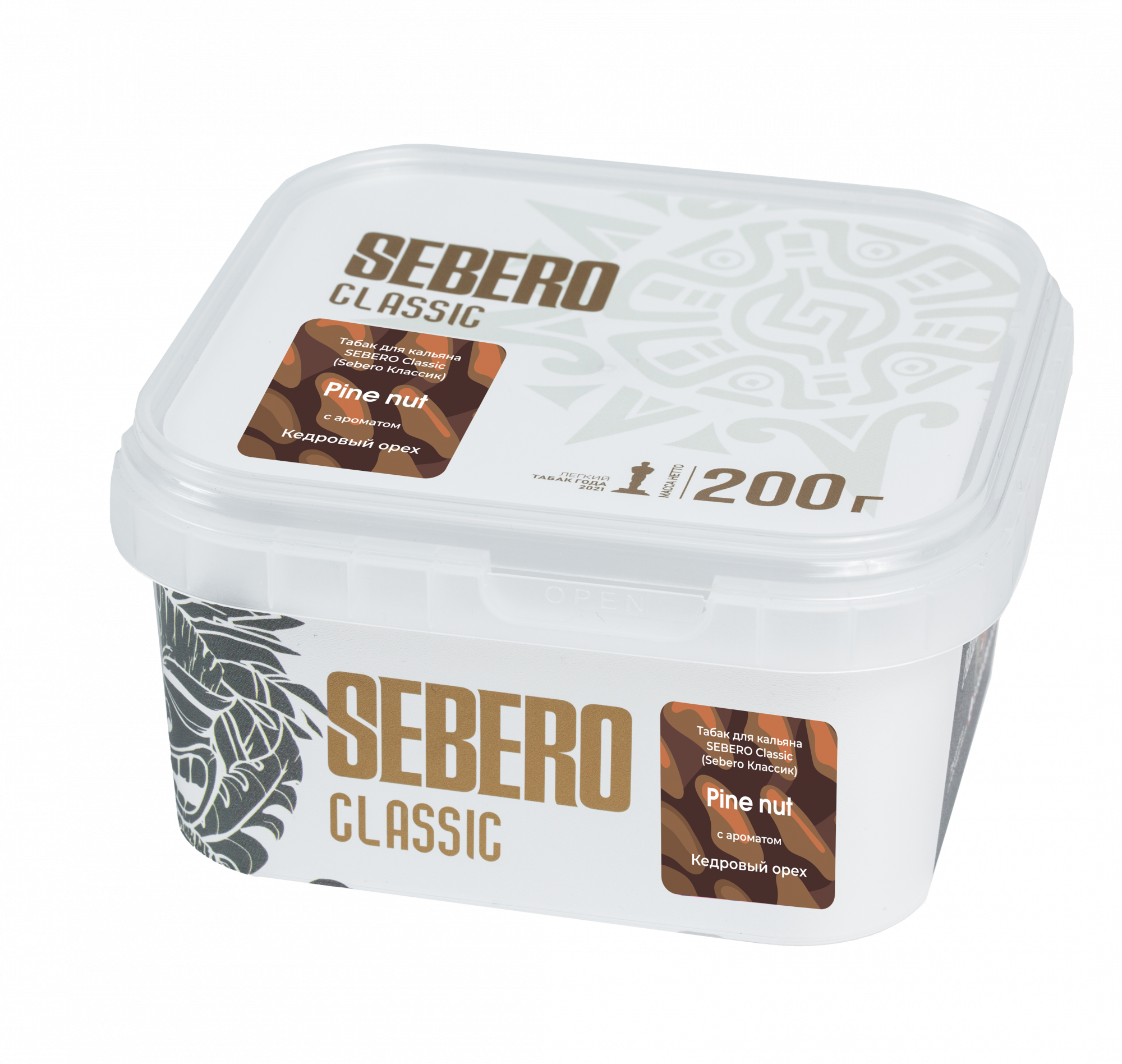 Табак для кальяна - Sebero - PINE NUT ( с ароматом кедровый орех ) - 200 г