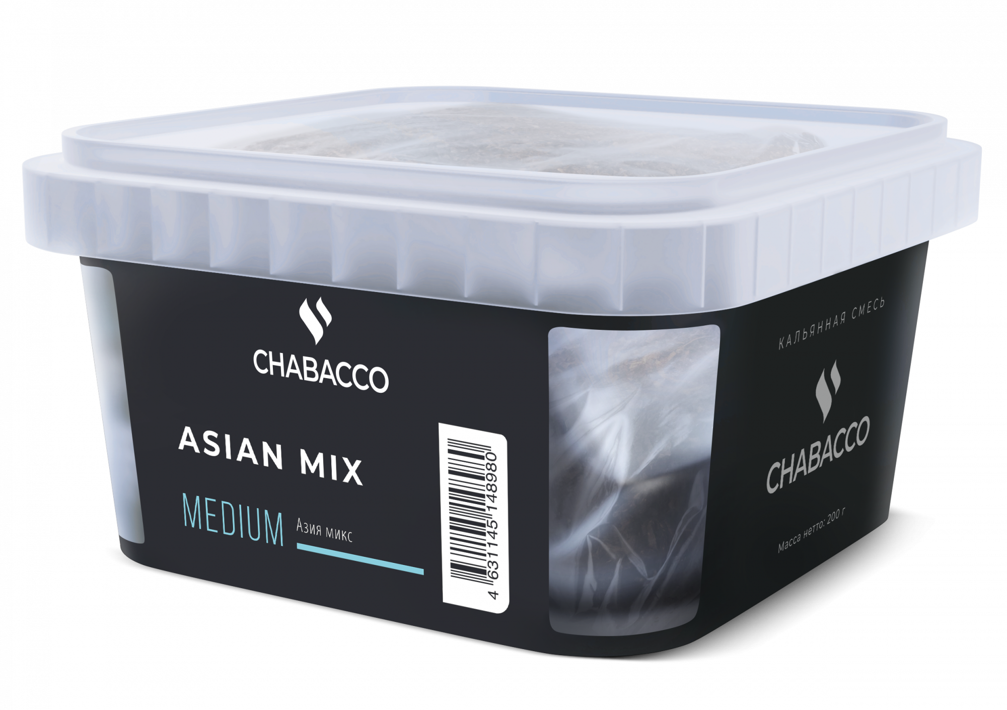 Бестабачная смесь для кальяна - Chabacco - MIX - ASIAN MIX ( с ароматом тропических фруктов ) - 200 г