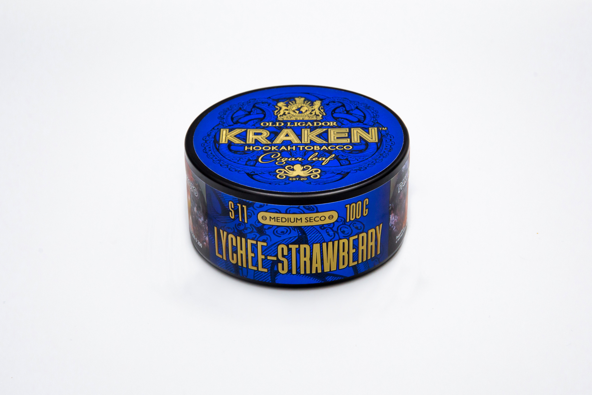 Табак для кальяна - Kraken - MS - Lychee-Strawberry ( с ароматом личи клубника ) - 100 г